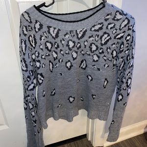 Express Cheetah Print sweater